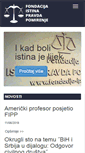 Mobile Screenshot of fondacija-ipp.ba